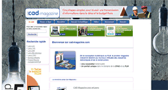 Desktop Screenshot of cad-magazine.com